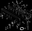 Diagram for 03 - Control Panel (lde9814acm & Ldg9814aam)