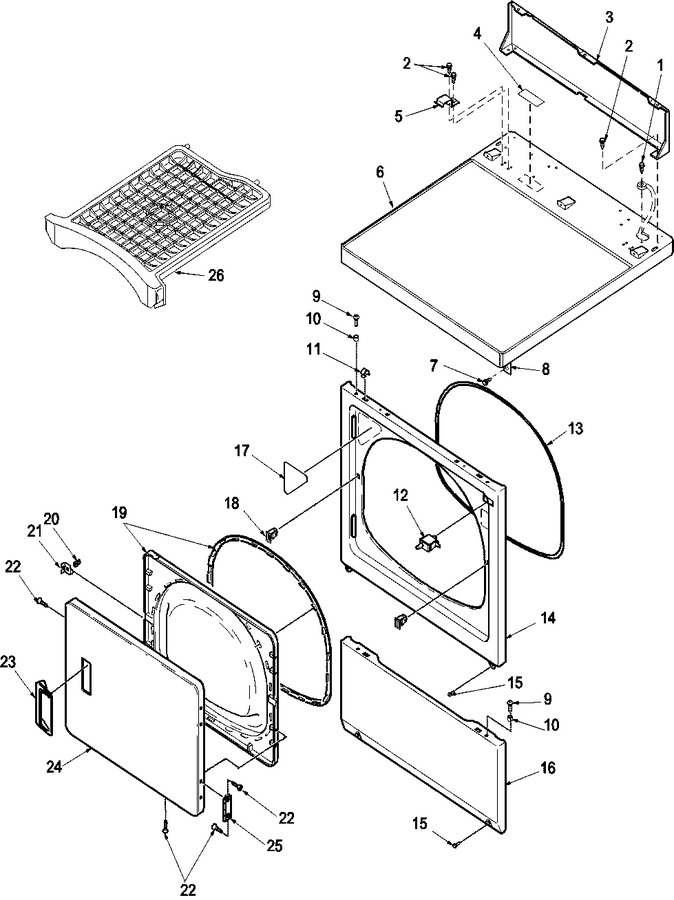 Diagram for LED65AW (BOM: PLED65AW)