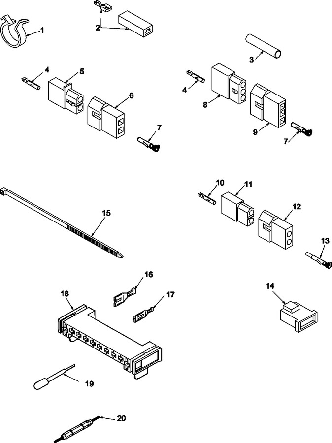 Diagram for LED65AW (BOM: PLED65AW)