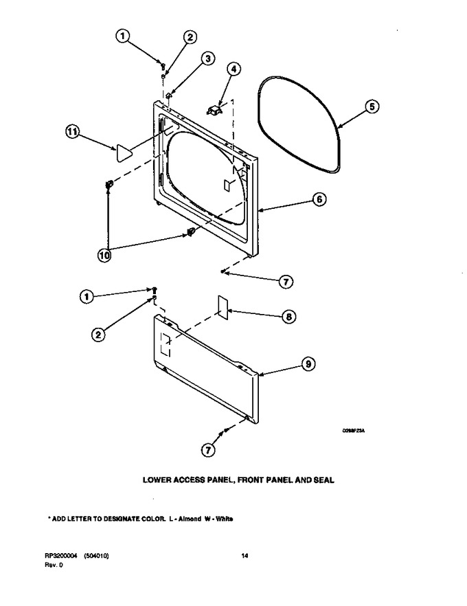 Diagram for LGS19AW (BOM: PLGS19AW)