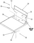 Diagram for 01 - Cabinet Top And Control Hood Rear Panel