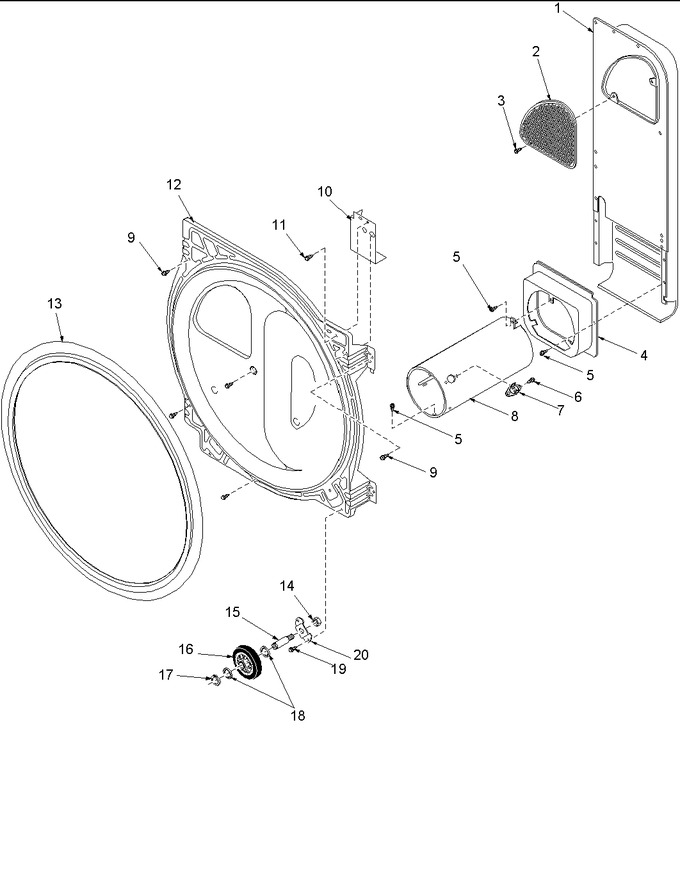 Diagram for LGD57AW (BOM: PLGD57AW)