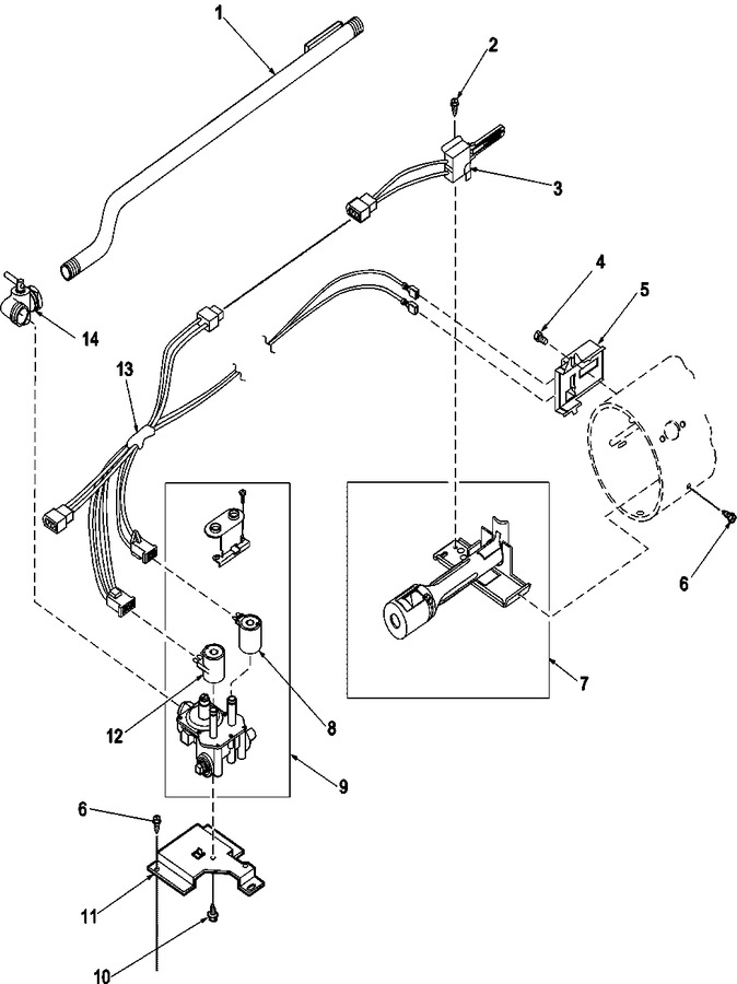 Diagram for LGA90AW (BOM: PLGA90AW)