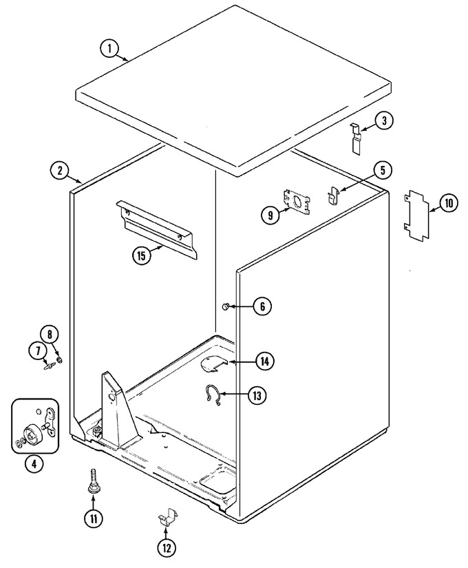 Diagram for PYE3300AGW