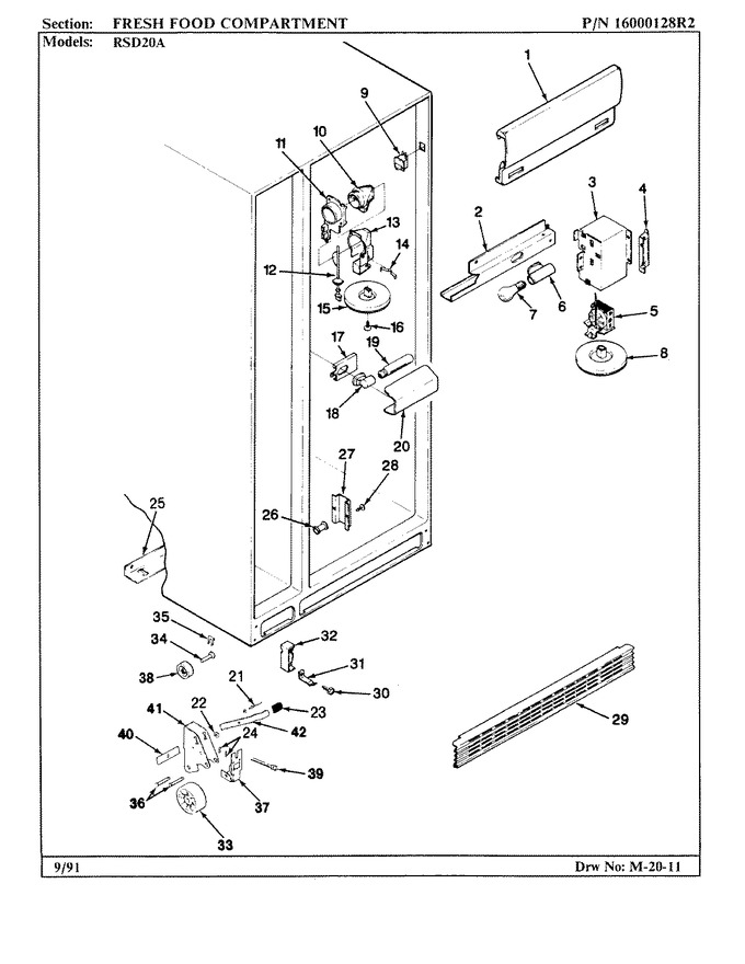 Diagram for LRSD20A (BOM: BM05A)