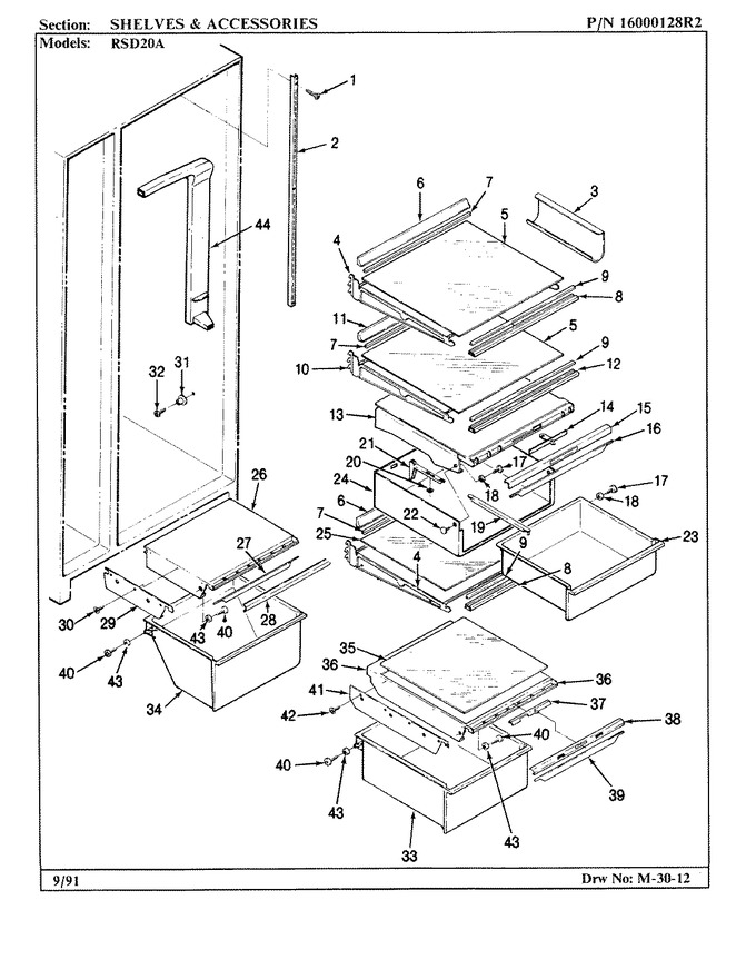 Diagram for RSD20A (BOM: BM05A)