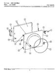 Diagram for 07 - Dryer Door Assembly