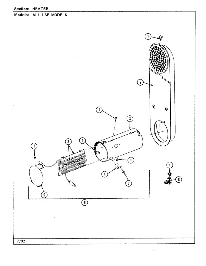 Diagram for LSE2700W