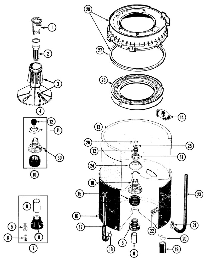 Diagram for LSE2704W-8