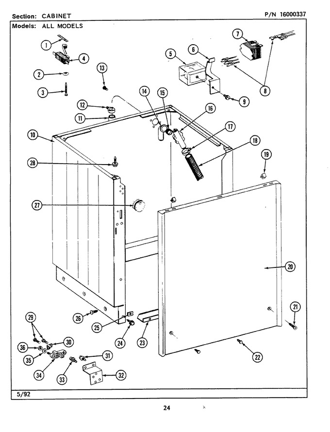 Diagram for LSE7800ADW