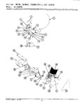 Diagram for 10 - Motor, Blower, Thermostats & Lint Screen