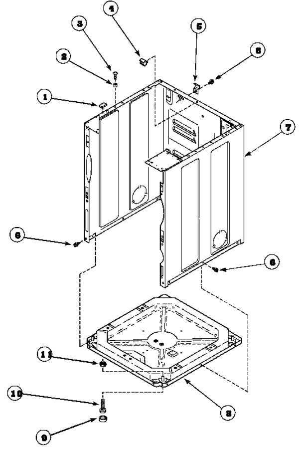 Diagram for LTA85AW (BOM: PLTA85AW)