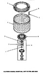 Diagram for 05 - Clothes Guard/washtub/lint Filter & Hub