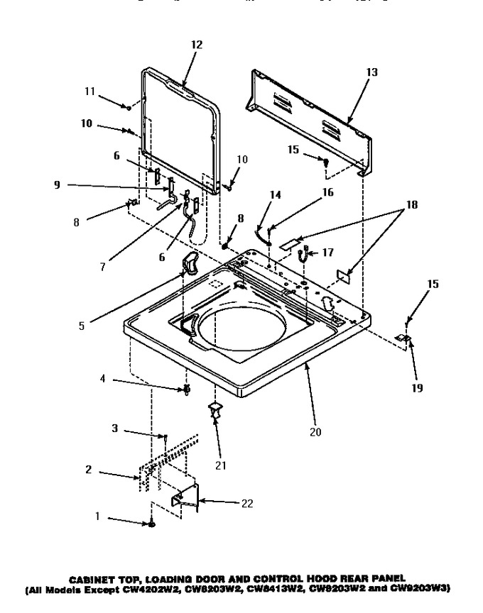 Diagram for LW8463W2 (BOM: PLW8463W2 A)