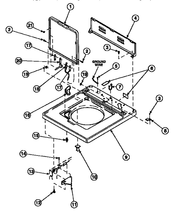 Diagram for LW8263W2 (BOM: PLW8263W2 B)