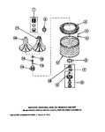 Diagram for 02 - Agitator/drive Bell/seal Kit/tub & Hub