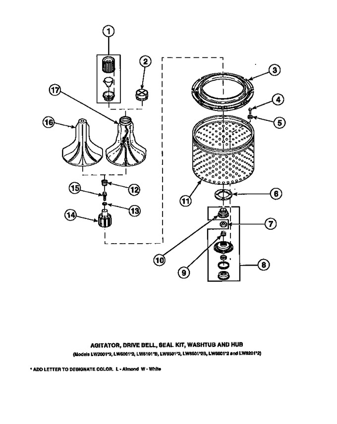 Diagram for LW8303L2 (BOM: PLW8303L2 A)