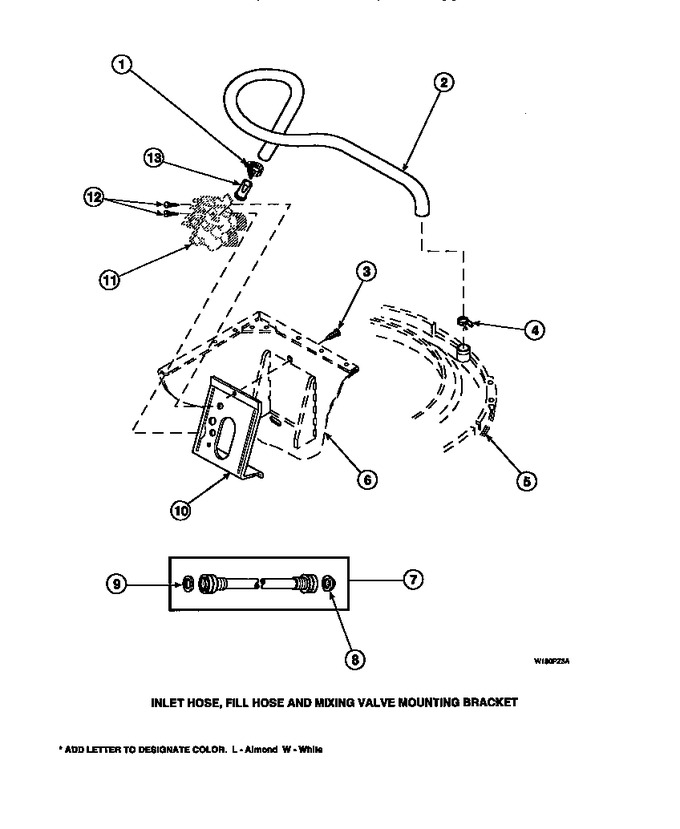 Diagram for LW8312W2 (BOM: PLW8312W2 A)