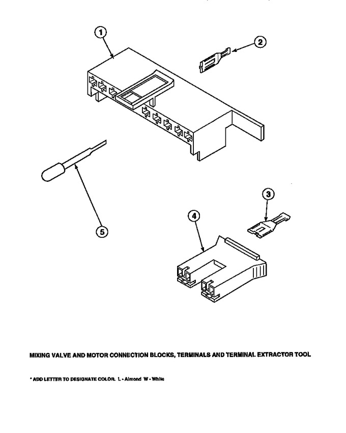 Diagram for LW8312W2 (BOM: PLW8312W2 A)