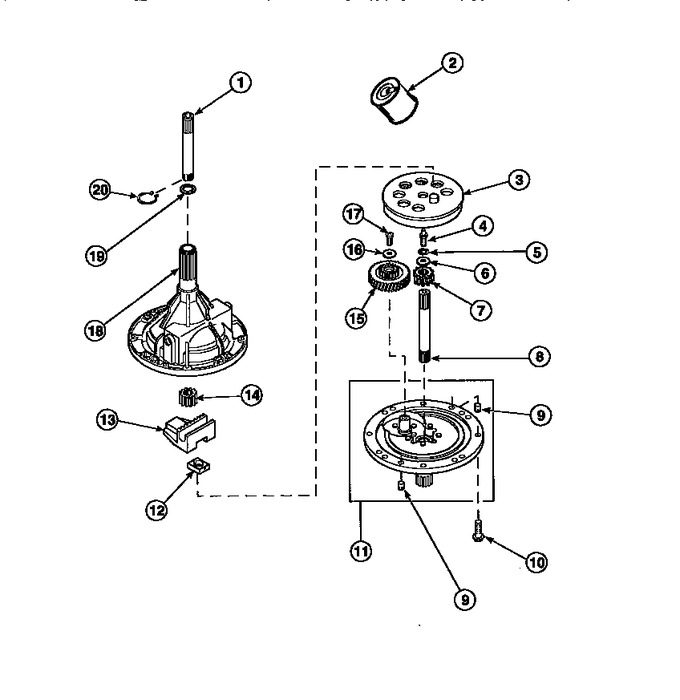 Diagram for LW8312W2 (BOM: PLW8312W2 B)