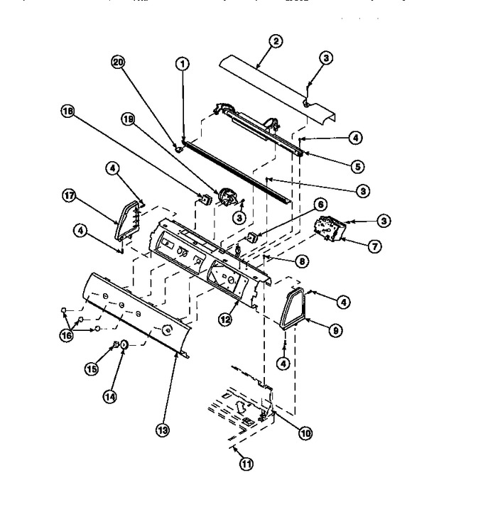 Diagram for LW8203W2 (BOM: PLW8203W2 B)