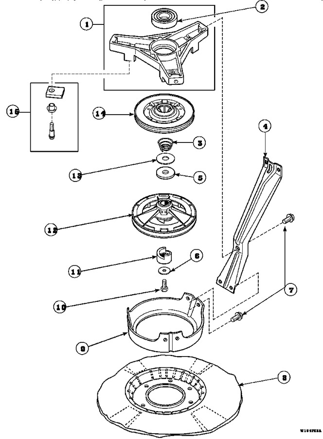 Diagram for LW8463W2 (BOM: PLW8463W2)