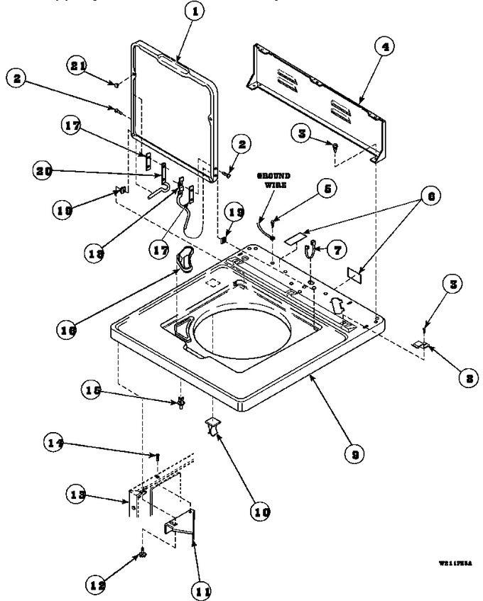 Diagram for LW8363W2 (BOM: PLW8363W2)