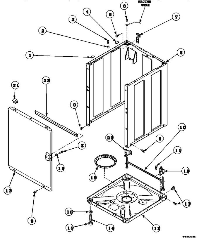 Diagram for LW8363W2 (BOM: PLW8363W2)