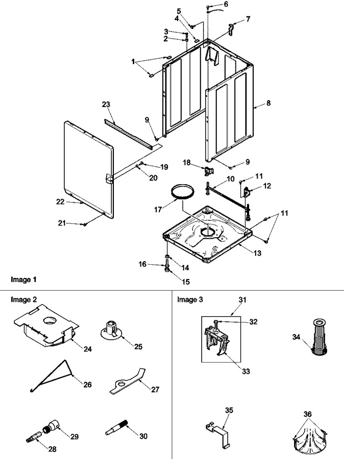 Diagram for LWC30AW (BOM: PLWC30AW)