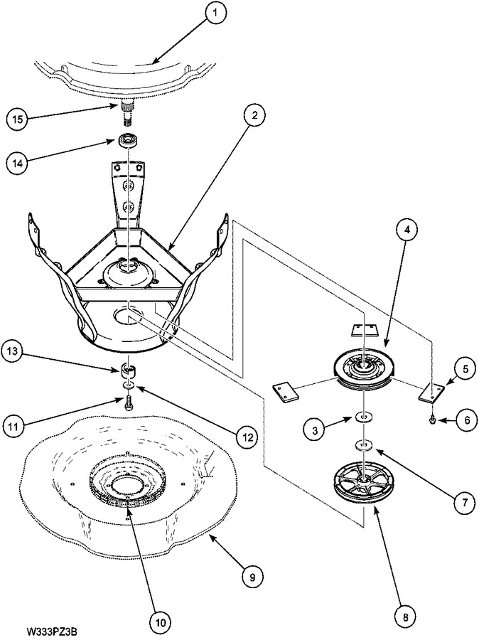 Diagram for LWA40AL2 (BOM: PLWA40AL2)