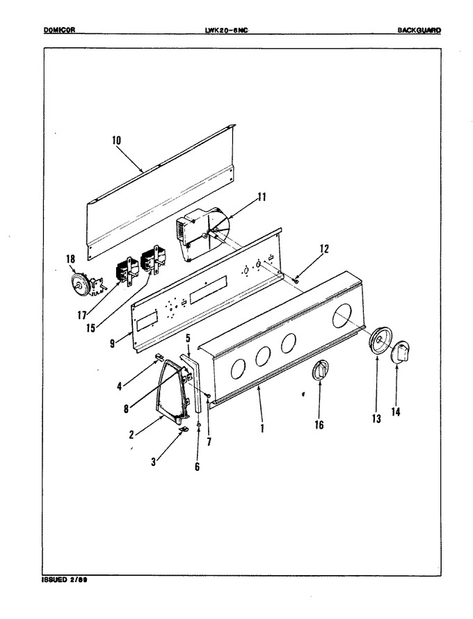 Diagram for LWK206NC