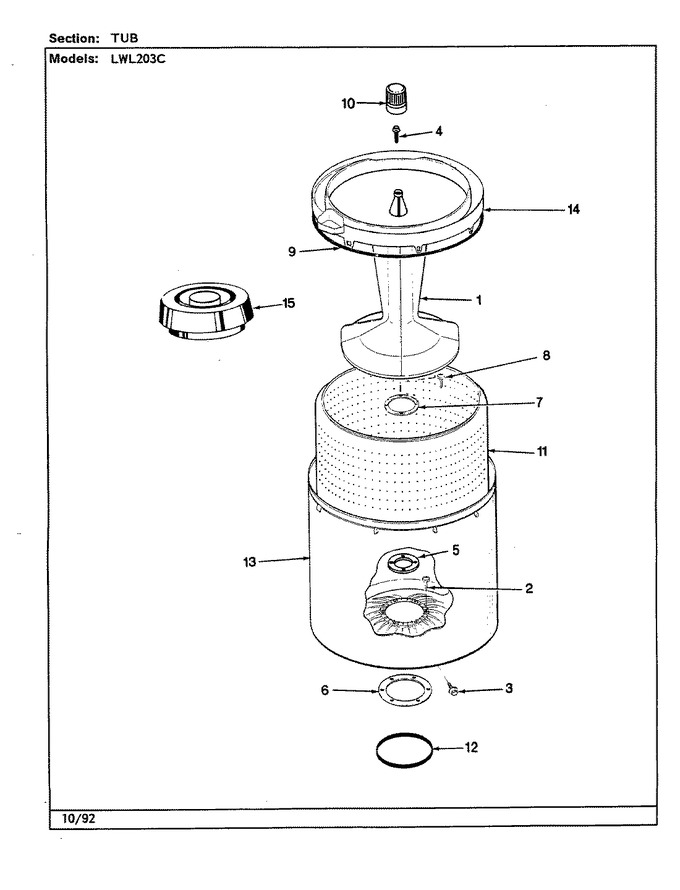 Diagram for LWL203AC