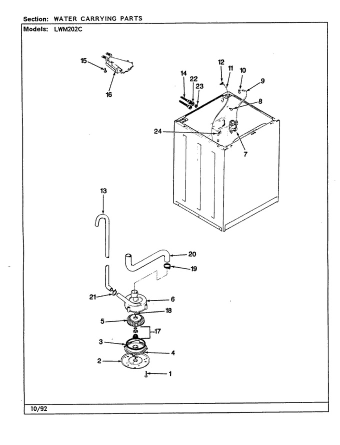 Diagram for LWM202AC