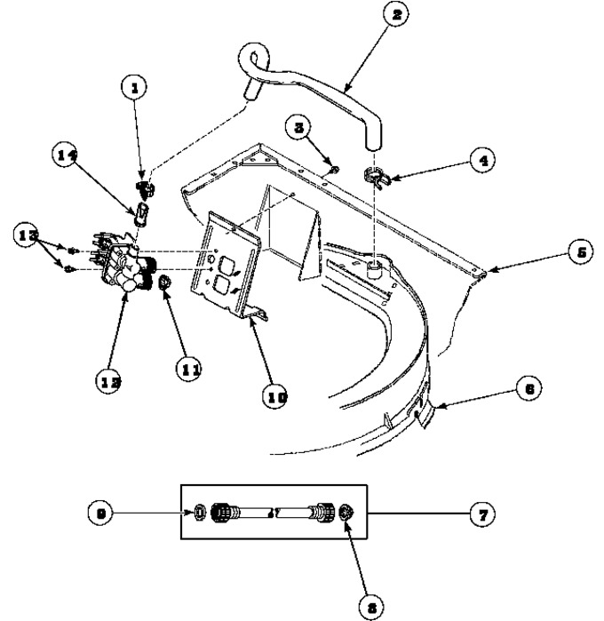 Diagram for LWS01AW (BOM: PLWS01AW)