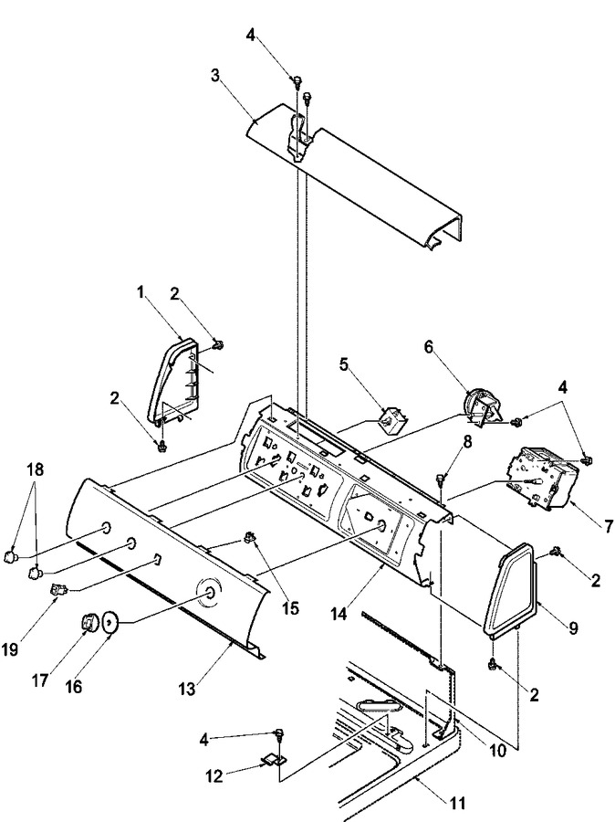 Diagram for LWS04AW (BOM: PLWS04AW)