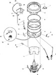 Diagram for 09 - Outer Tub, Cover, Pressure Tube