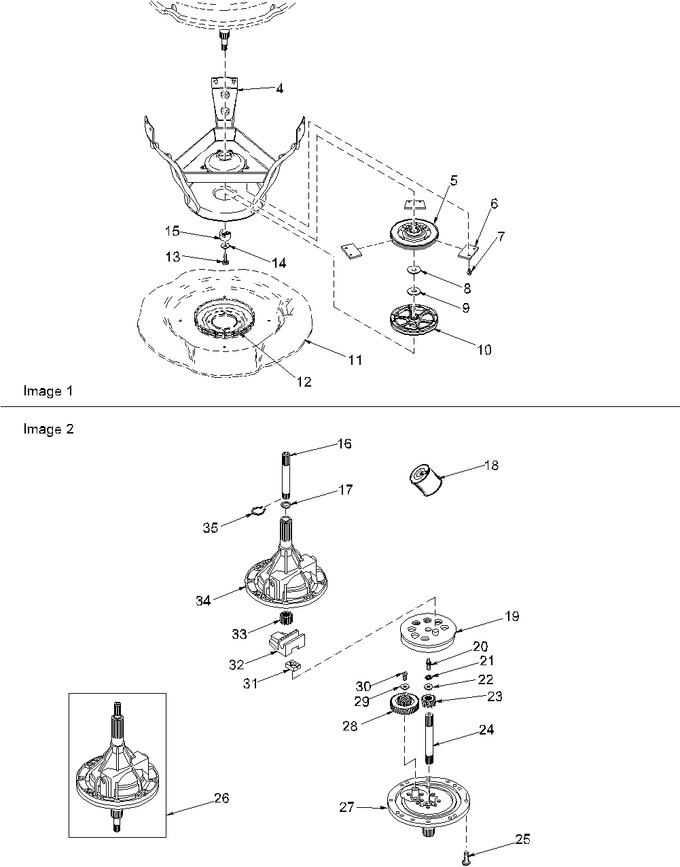 Diagram for LWX50AW (BOM: PLWX50AW)