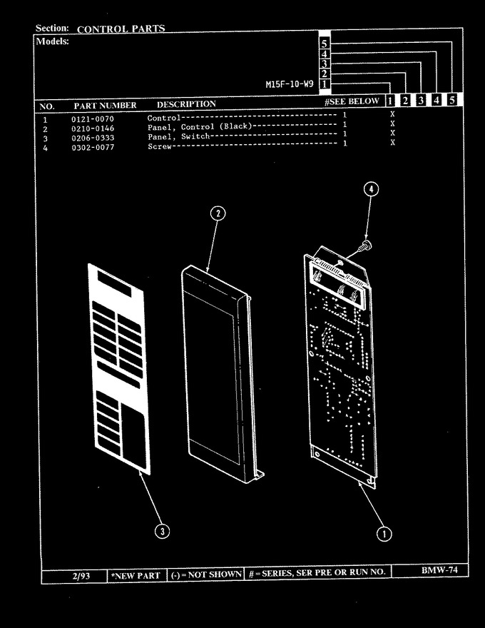 Diagram for M15F-10-W9