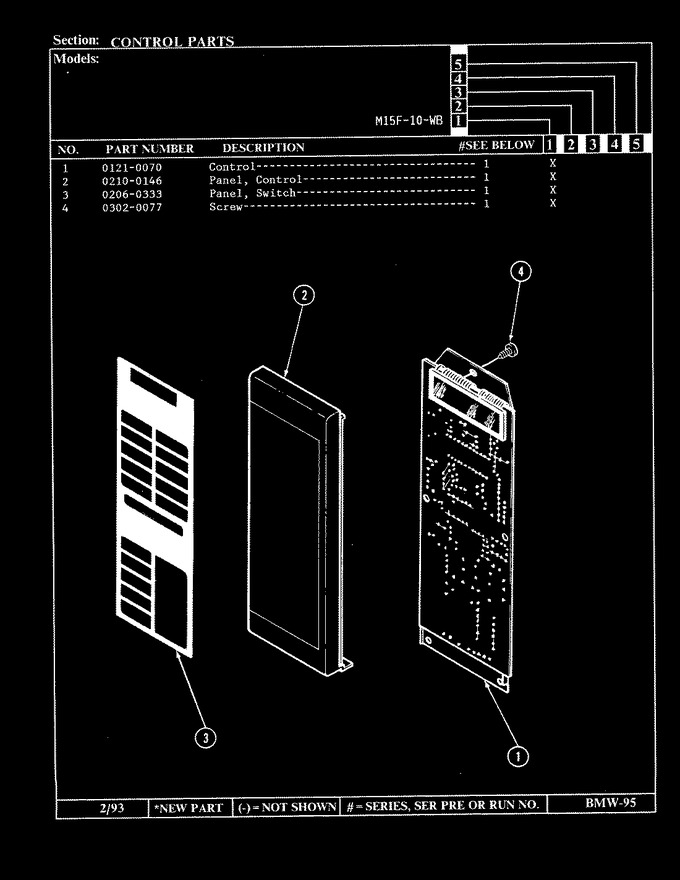 Diagram for M15F-10-WB