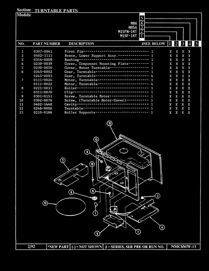 Diagram for M15F-14T