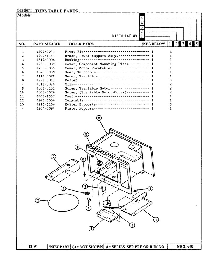 Diagram for M15FN-14T-W9