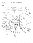 Diagram for 06 - Oven Liner-body (m166)