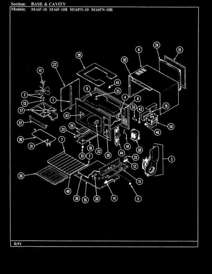 Diagram for M16F-10B