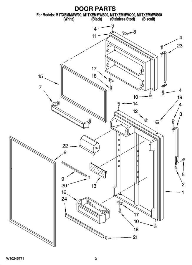 Diagram for M1TXEMMWB00