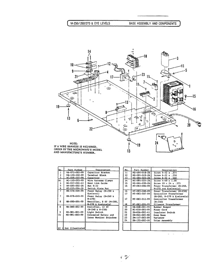 Diagram for M260