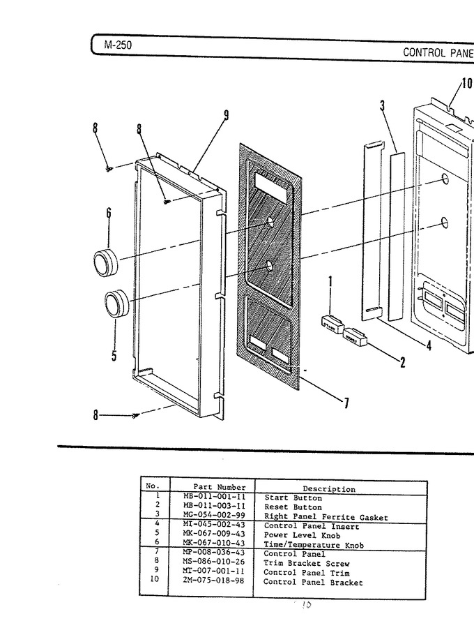 Diagram for M250