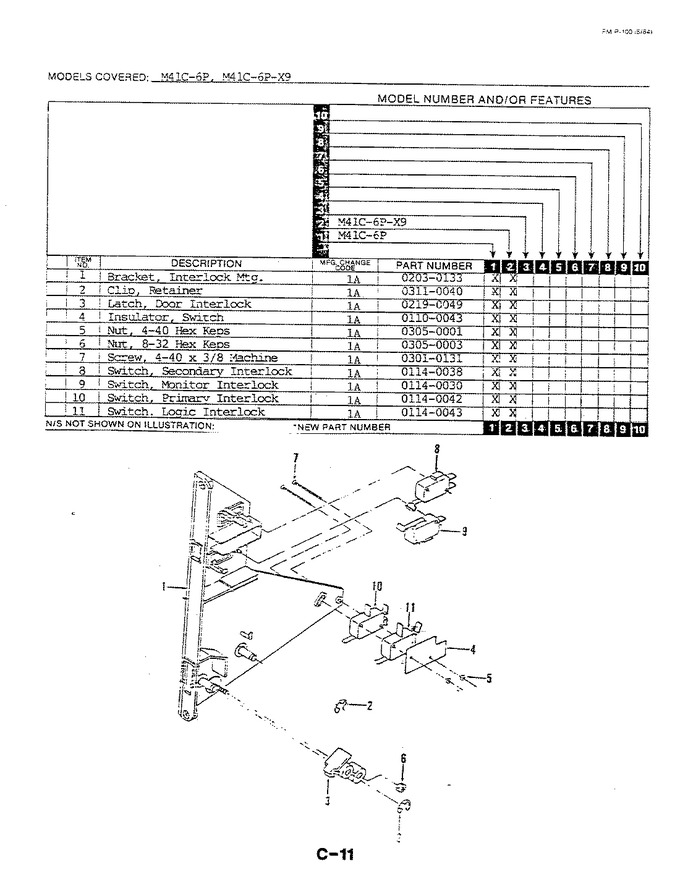 Diagram for M41C-6P