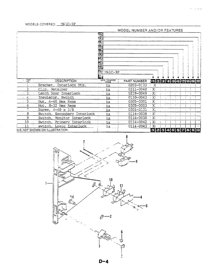 Diagram for M41C-9P