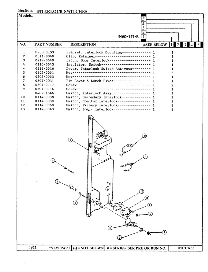 Diagram for M46G-14T-B