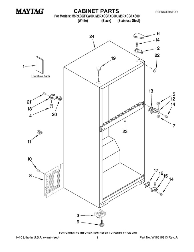 Diagram for M8RXCGFXS00